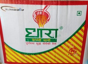 धारा तोरी तेल ५०० एम.एल १० लि./कार्टून